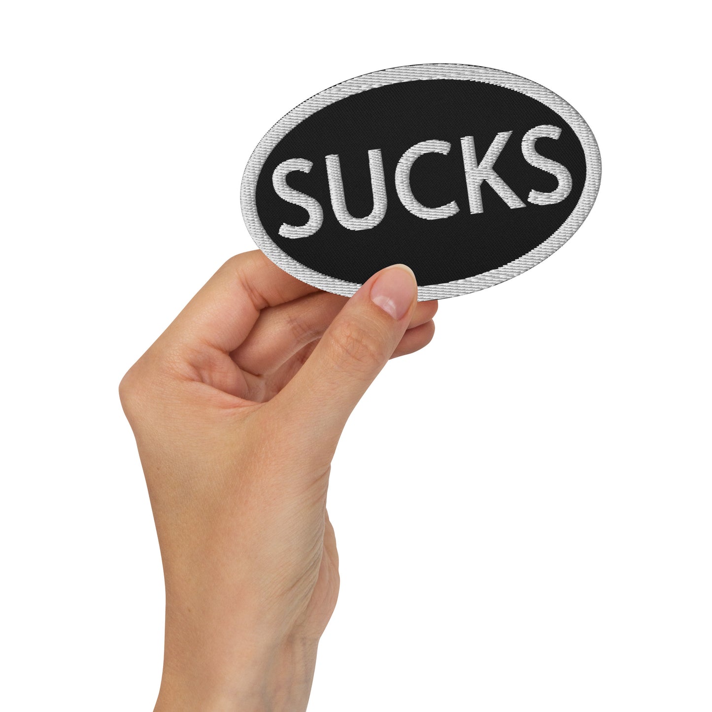 Embroidered Sucks Patches