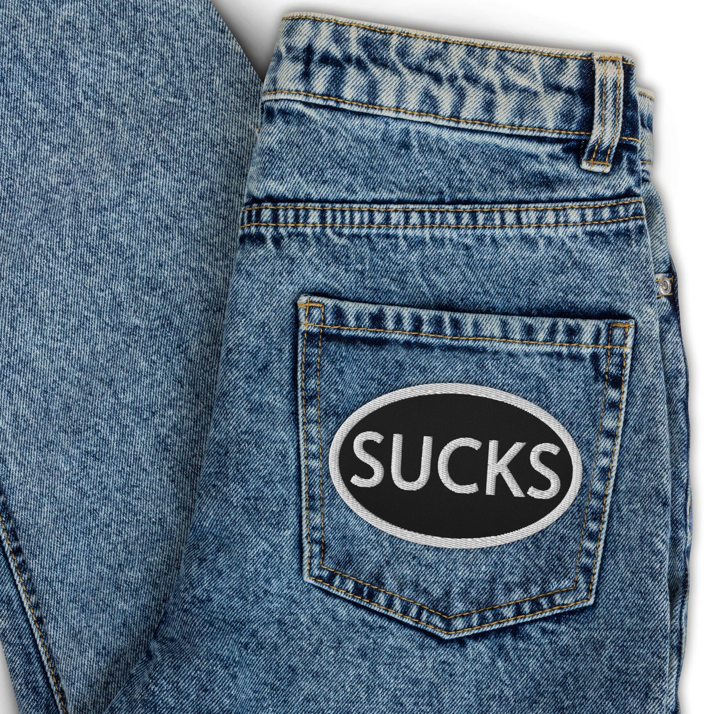 Embroidered Sucks Patches